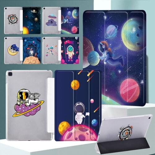 Tablet Case for Samsung Galaxy Tab A7 10.4 2020 SM-T500 T505/Tab A 10.1 2019 T510 T515 Pu Leather Fold Stand Cover + Free Stylus