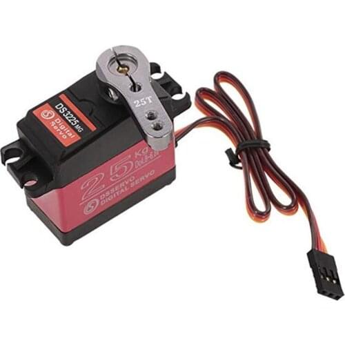 DS3225 Servo 25KG Metal Gear High Torque Waterproof Digital Servo for RC Cars
