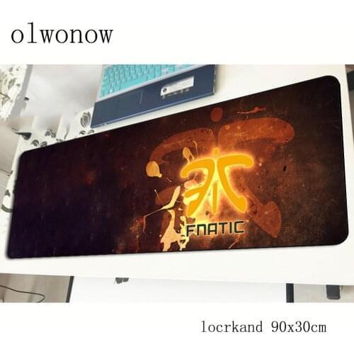 Fnatic mousepad 900x300x2mm Gorgeous gaming mouse pad big gamer mat Cartoon game computer desk padmouse keyboard large play mats