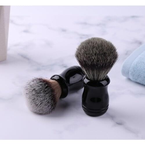 Men Facial Beard Cleaning Razor Shaving Beard Brush Massage Mustache Comb With Plastc Box Barber Tools Barber Accessories