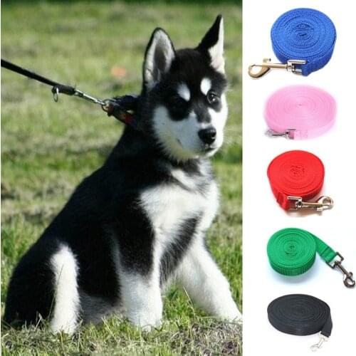 1.5M/1.8M/10M /15M /20M /3M/6M Dog Long Leash Tracking Rope Big Dogs Nylon Rope Pet Puppy Training Ropes Puppy Walking Collars