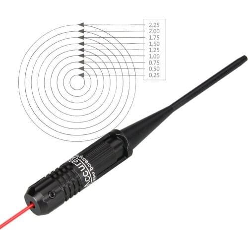 PPT Tactical Laser Bore Sight collimator sights colimador red dot lasers fits 0.22 to 0.5 handguns/rifles HK20-0036