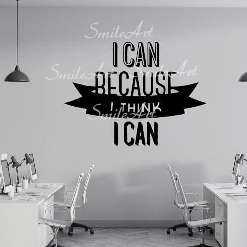 Drop Shipping Sentence Wall Stickers Decorative Sticker Home Decor For Home Decor Living Room Bedroom Decal Creative Stickers