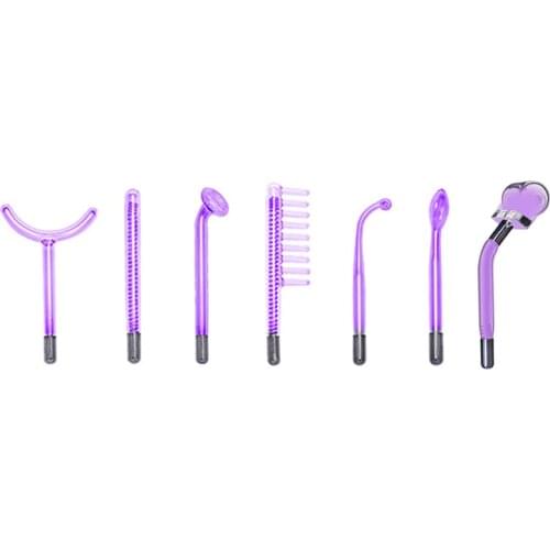 Replacement Electrodes Glass Tube Neon Argon Light for High Frequency Facial Body Wand Skin Acne Spot Wrinkle Removal Beauty