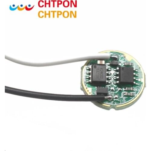 1pcs cree xml led xml2 led T6 U2 driver 16mm 2.7-4.2V 2A 5-Mode LED Driver for CREE XML LED Emitter