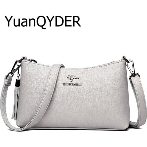 YuanQYDER Women's White Bags