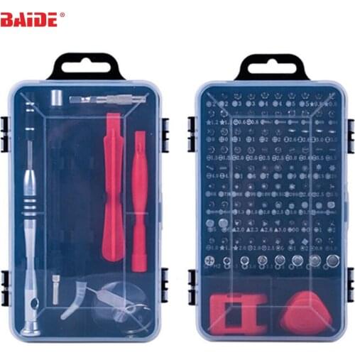 112 in 1 Screwdriver Set Combination Screw Driver Tool Box for Mobile Phone Huawei Samsung iPhone 11 Repair Wholesale 40set
