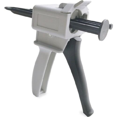 50ml 10:1 Manual Two Component AB Glue Applicator Adhesive Squeeze Dispenser