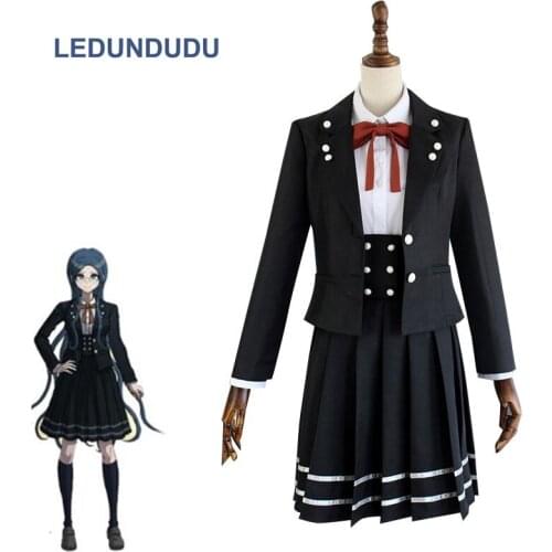 Anime Danganronpa V3 Shirogane Tsumugi Original Edition Uniform Cosplay Costume Women Fancy Party JK Uniform for Halloween