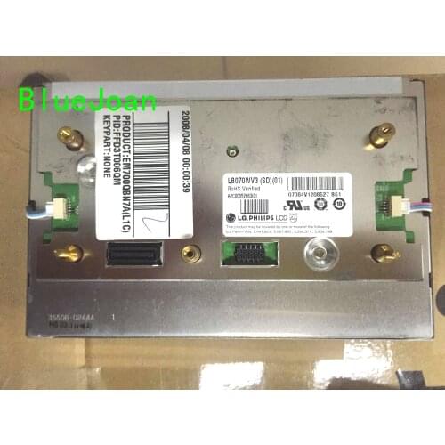 Free DHL/EMS 7" LCD display LB070WV3(SD)(01) LB070WV3-SD01 LB070WV3 Screen for Mercedes Ben W204 E260 car GPS navigation audio