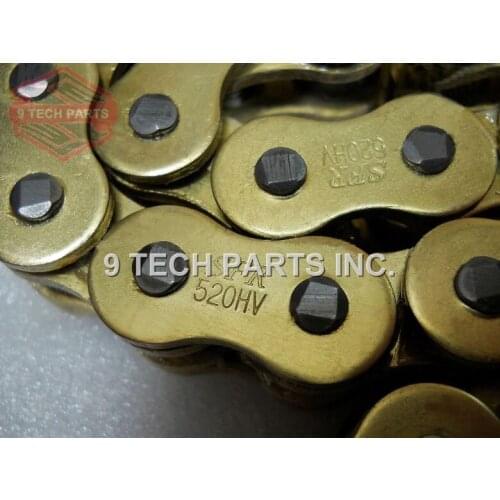 FREE SHIPPING! GN250 NEW HIGH PERFORMANCE CHAIN O-RING 520HV 100LINKS RACING PARTS