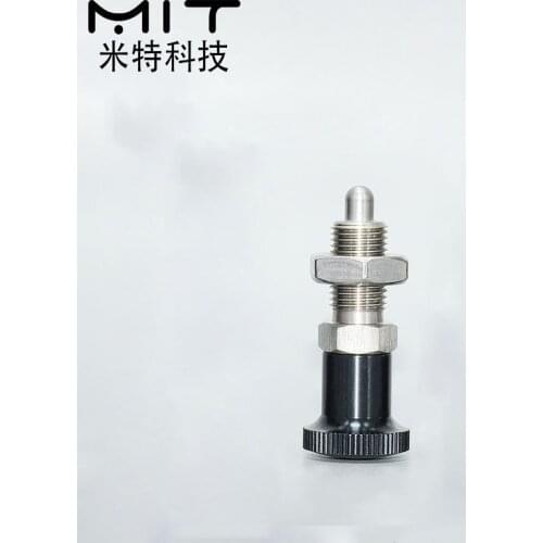 All Stainless Steel Index Plunger Pin Reset Type Sub-plating Knob Plunger M6, M10, M12, M16