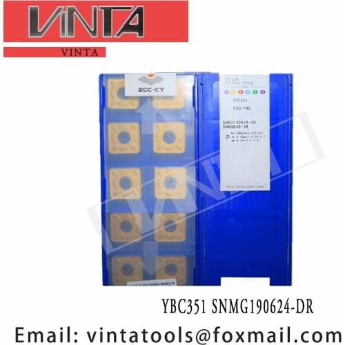 Free shipping high quality 10pcs/lots YBC351 YBC251 YBC252 SNMG190624-DR cnc carbide turning inserts cutting blade tools