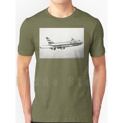 The Old Cathay T Shirt Cotton Men Diy Print Cool Tee Cathay Pacific Old Livery 747 Boeing Plane Aviation Cabin Crew Flight