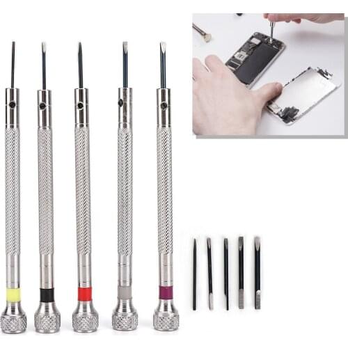 Professional Watch Link Pins Remover Watch Band Adjuster Screwdrivers Stainless Steel Watch Band Repairing Tool for Watchmakers
