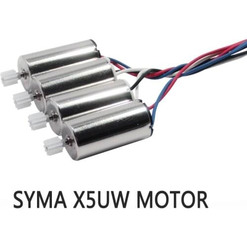 4 PCS/lot Syma X5U X5UW Quadcopter RC Drone spare parts main motors 2 PCS Motor A and 2 PCS Motor B
