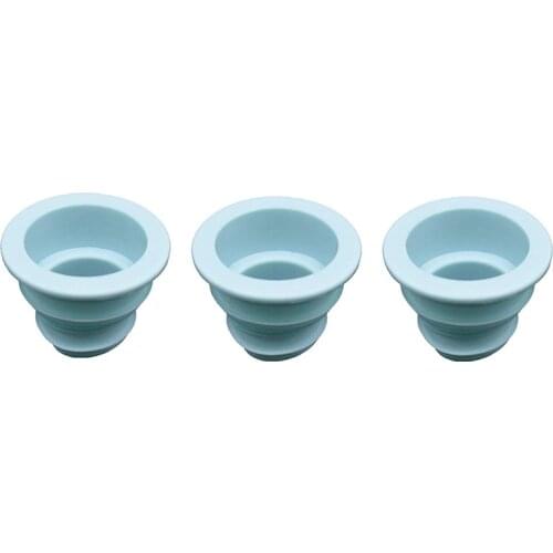 Hot 3 Pieces of Kitchen Bathroom Sewer Pipe Washing Machine Drain Pipe Deodorant Sealing Ring Cover Silicone Deodorant Plug