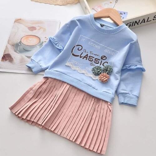 Melario Girls Dresses 2020 Fashion Kids Girl Dress cartoon Long sleeve princess dress fashion kids dresses childrens clothing