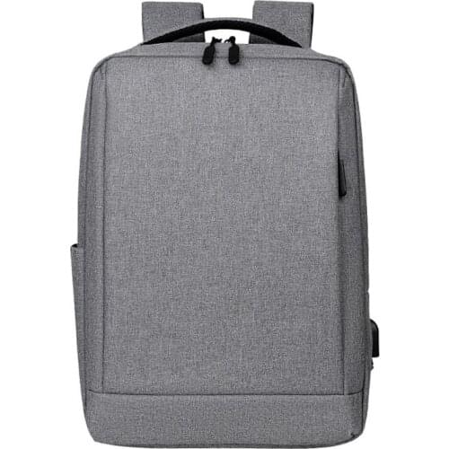 Fashion Large Capacity Backpack Business Men Multi-Function USB Interface Waterproof Bag Laptop Bags 40*30*12CM-B5