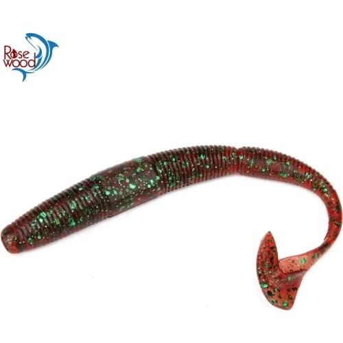 New Arrival Ninja Worm Floating Soft Plastic Baits 14cm/5.51in, 17cm/6.69in Segmented Swimbaits Fishing Tackle Lure