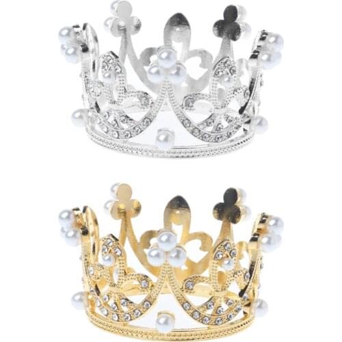 Newborn Girls Boys Photography Gold Crown Props Little Baby Photo foto shooting Crown Accessories Infant bebe fotografia Prop