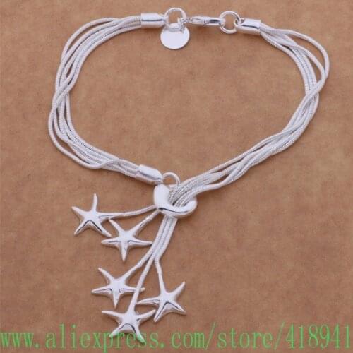 Silver Plated bracelet, Silver Plated fashion jewelry fireworks /dzuamrba bawajsda AH097