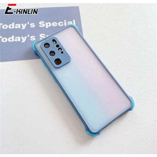 Shockproof Armor Matte Back Cover For Vivo Y51 Y51A Y50 Y70 Translucent Anti-Fall Soft Candy Color Phone Case