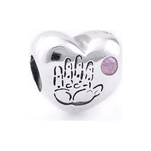 CKK Fits Pandora Bracelet Baby Girl Boy Charm Silver 925 Original Beads for Summer Top Fashion Jewelry