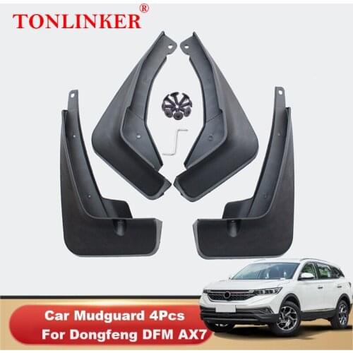TONLINKER Mudguard For Dongfeng DFM AX7 2015-2020 2021 Mud Flaps Mudguards Splash Guards Fender Mudflaps 4Pcs Car Accesories