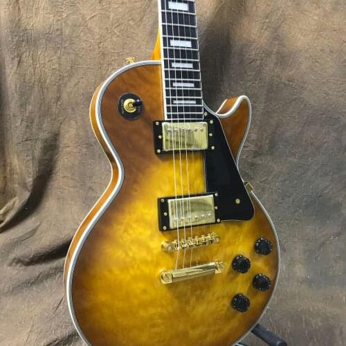 High Quality Quilted mapel top Guitar VOS Version Gold Hardware Free Shipping