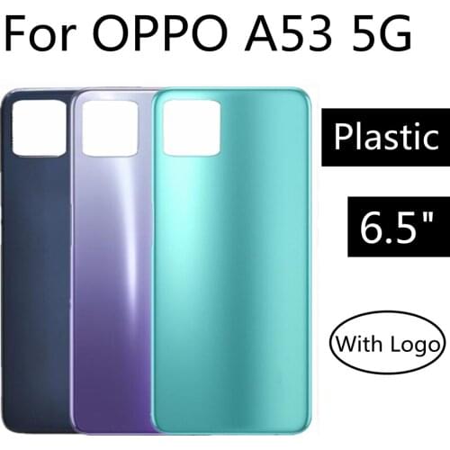 For OPPO A53 5G Battery Back Rear Cover Door Housing Battery Back Cover Replacement