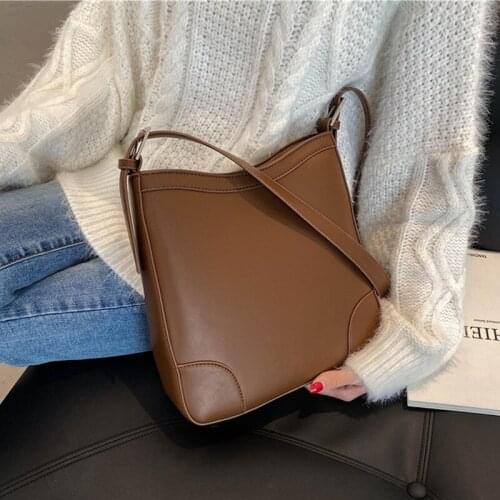 DikizFly Vintage Women Handbags Fashion 2020 Crossbody Bags For Women Shoulder Bag Good Quality Leather Women Bags Ladies Purse