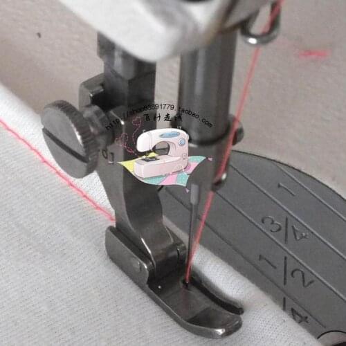 2pcs Industrial sewing machine presser foot Flat car presser foot P361 Right pin hole pitch 2.5mm Right width 5mm