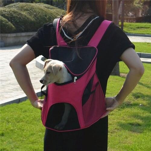 2017 Hot Sale Best Promotion Portable Pet Dog Cat Puppy Travel Double Shoulder Backpacks Sport Travel Outdoor Pet Carrier Bag