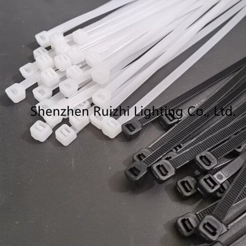 300 Pcs Nylon Cable Self-locking Plastic Wire Zip Ties Set 3*100 3*150 4*200 MRO & Industrial Supply Fasteners & Hardware Cable