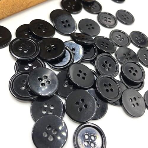 Free shipping 50/100Pcs Random White Resin Sewing Buttons Scrapbooking 20mm PT199