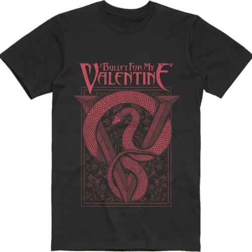 BULLET FOR MY VALENTINE Red Snake Venom T-SHIRT OFFICIAL MERCHANDISE