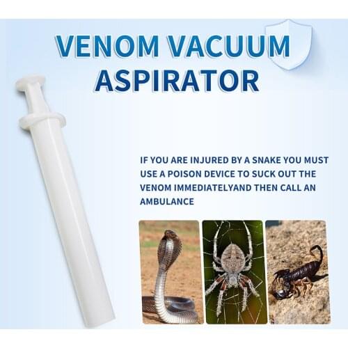 Extractor Pump First Aid Safety Kit Snake and Bug Bites Safety Emergency