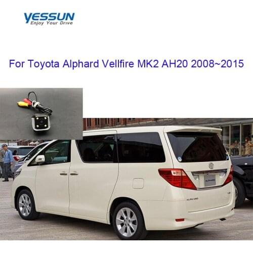 Rear View Camera For Toyota Alphard Vellfire MK2 AH20 2008~2015 ccd Backup Camera/Night Vision/Reverse camera/housing mount