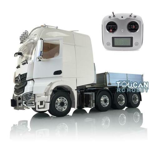 LESU Metal 1/14 RC Truck Hopper Chassis Arco 3363 Hercul Cabin Tractor Radio THZH0755-SMT5