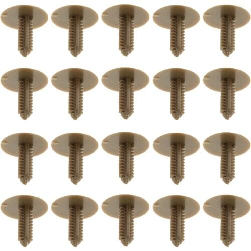 20x Nylon Headliner Retainer Clips For Toyota Corolla Yaris 90467-05164-E2