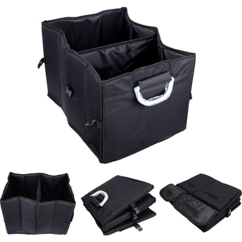 New Multi-function Compartment Car Trunk Storage Bag Car Back Seat Organizer Foldable Universal Car-styling Stowing Tidying Bags
