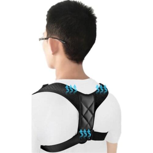 Adjustable Clavicle Posture Corrector Men Women Upper Back Brace Shoulder Lumbar Support Belt Corset Posture Correction Band #53