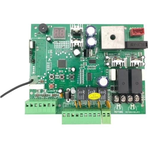 Universal 110/220V Pull Arm Door Machine 24VDC Electric Swing Gate Opener Control Board Automatic Gate Door Controller PCB Panel