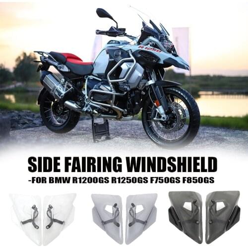 Motorcycle Upper Turn Signal Wind Deflector Side Fairing Windshield Windscreen FOR BMW F750GS F850GS F 750 850 GS ADV Adventure