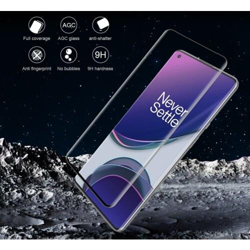 Tempered Glass For Oneplus 9 Pro Screen Protector One Plus 9Pro NILLKIN Amazing 3D CP+MAX Full Coverage Nano Protective Glass