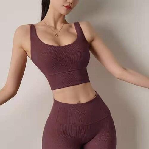 2021 Huanwei Ladies Seamless Athletic Activewear Gym Wear High Waist Pants Workout Clothing Yoga Set For Women
