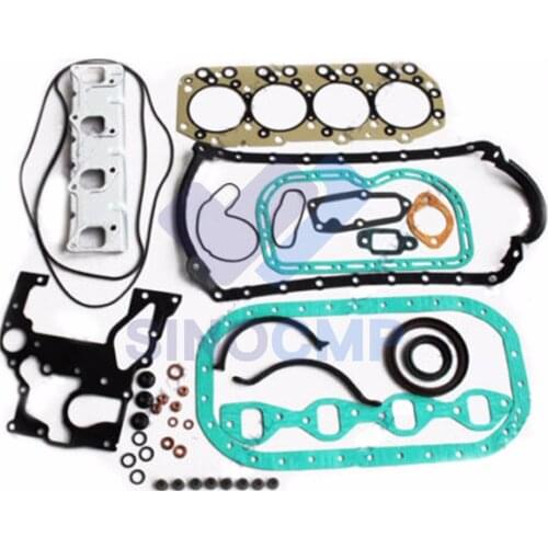 4JB1 4JB1T 2.8L Engine Overhaul Gasket Set For Hitachi Kato Kobelco Daewoo Excavator Bobcat Skid Steer Loader