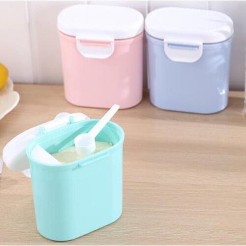 Baby Milk Formula Food Storage Box Dispenser Sealed Snacks Containe Portable Baby Food Storage Box