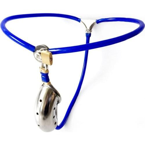 Metal Cock Cage Stainless Steel Invisible Male Chastity Belt Pants BDSM Bondage Penis Lock Cbt Sex Toys For Men Chastity Device